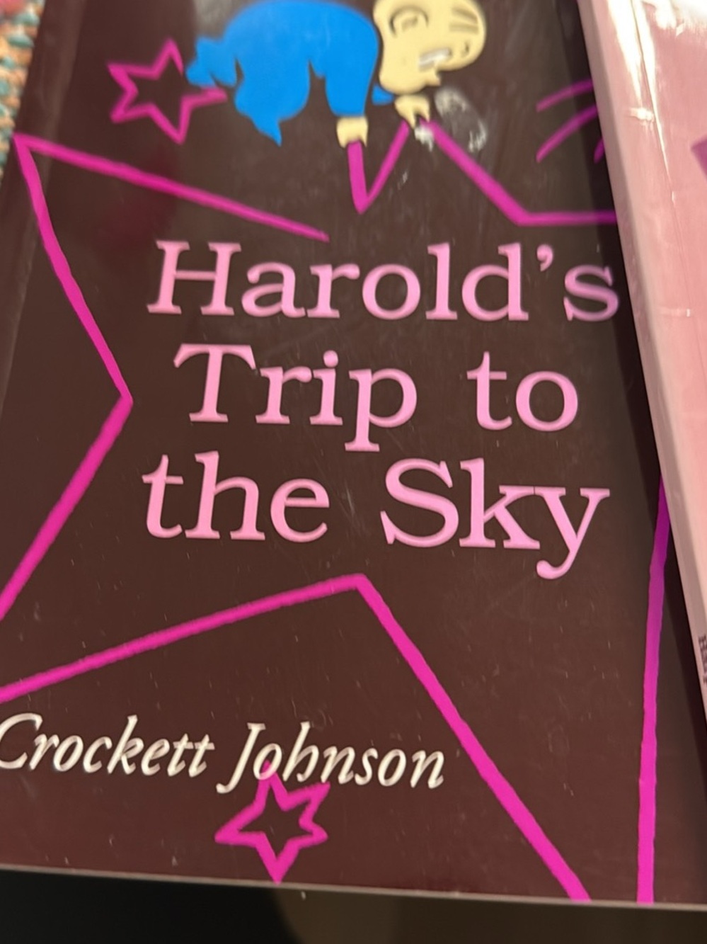 Harold's Trip to the Sky by - Pink Cover